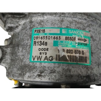 Recambio de compresor aire acondicionado para audi a3 (8p) 1.9 tdi referencia OEM IAM 1K0820803S R134A 