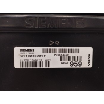 Recambio de centralita motor uce para volvo s40 berlina 1.6 cat referencia OEM IAM P30614959 S118245001F 