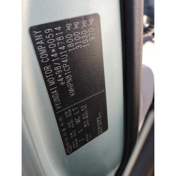 Recambio de carroceria corte para hyundai matrix (fc) 1.6 cat referencia OEM IAM   