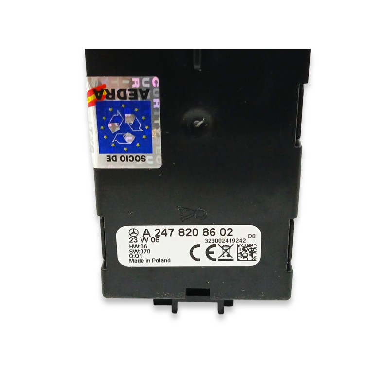 MODULO ELECTRONICO PUERTO DE DATOS Y CARGA