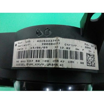 Recambio de cuadro instrumentos para peugeot 207 urban referencia OEM IAM 9666133780 A2C53337666 