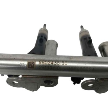 Recambio de rampa inyectora para citroën c4 picasso 1.2 12v e-thp referencia OEM IAM 9802438180  