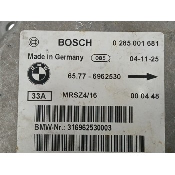 Recambio de centralita airbag para bmw x5 (e53) 3.0d referencia OEM IAM 65776962530 0285001681 