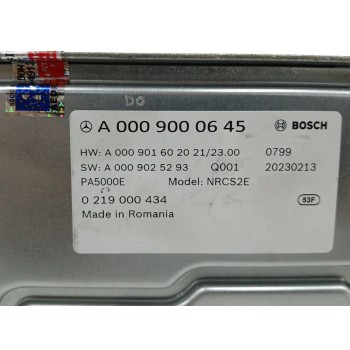 Recambio de modulo electronico para mercedes-benz clase a sedán (v177) a 200 d (177.112) referencia OEM IAM A0009000645 CONTROL 
