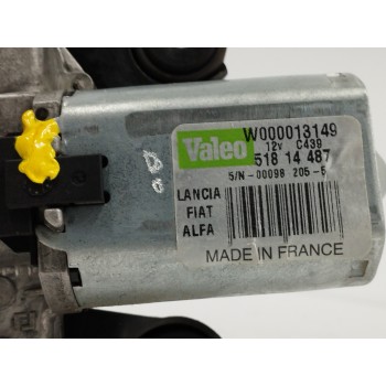 Recambio de motor limpia trasero para fiat doblo ii (152) 1.6 jtdm 16v referencia OEM IAM 51814487 W000013149 