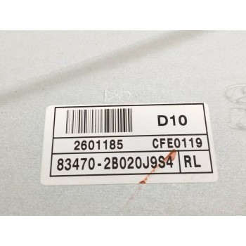 Recambio de elevalunas trasero izquierdo para hyundai santa fe (bm) 2.2 crdi cat referencia OEM IAM 834702B020J9S4  