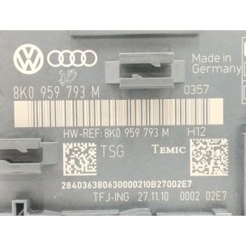 Recambio de modulo electronico para audi q5 (8r) 2.0 16v tdi referencia OEM IAM 8K0959793M CONTROL DE PUERTA 
