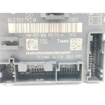 Recambio de modulo electronico para audi q5 (8r) 2.0 16v tdi referencia OEM IAM 8K0959792M CONTROL DE PUERTA 