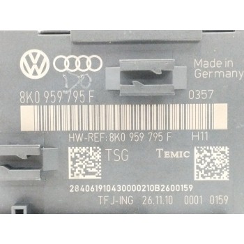 Recambio de modulo electronico para audi q5 (8r) 2.0 16v tdi referencia OEM IAM 8K0959795F CONTROL DE PUERTA 