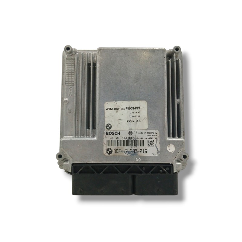 Recambio de centralita motor uce para bmw serie 1 berlina (e81/e87) 118d referencia OEM IAM 7797216 0281011964 