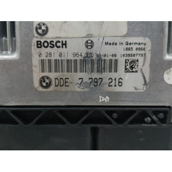 Recambio de centralita motor uce para bmw serie 1 berlina (e81/e87) 118d referencia OEM IAM 7797216 0281011964 