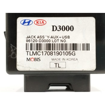 Recambio de modulo electronico para hyundai tucson 1.6 cat referencia OEM IAM 96120D3000 PUERTO USB 