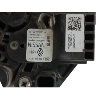 Recambio de alternador para nissan x-trail (t32) 1.3 16v cat referencia OEM IAM 231001993R 150A 