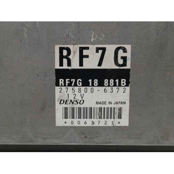 Recambio de centralita motor uce para mazda 6 monovolumen (gy) 2.0 crtd active (100kw) referencia OEM IAM RF7G 2758006372 