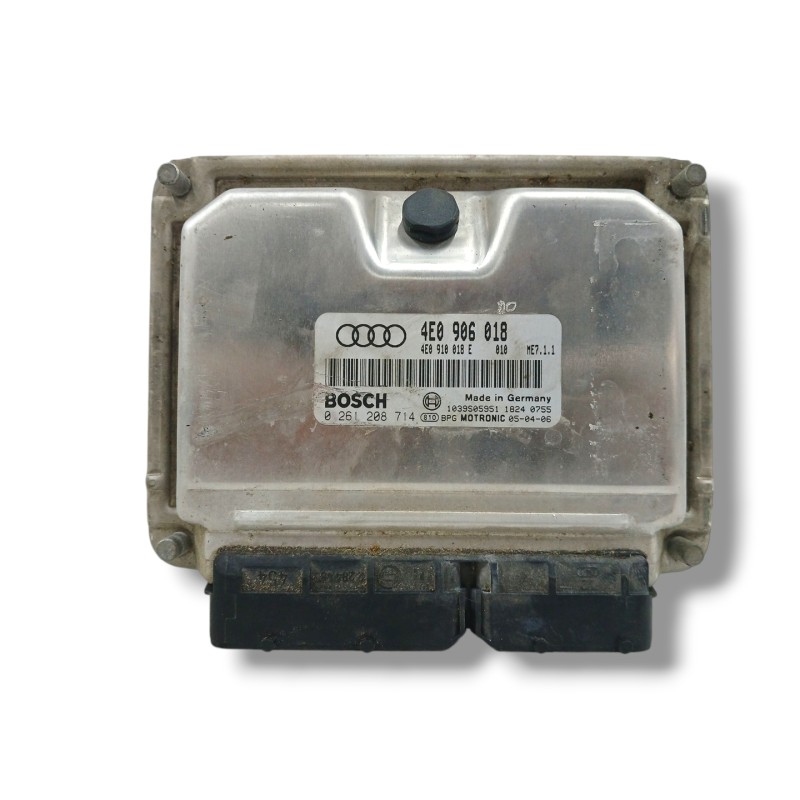 Recambio de centralita motor uce para audi a8 (4e2) 6.0 w12 48v cat (bht) referencia OEM IAM 4E0906018 0261208714 