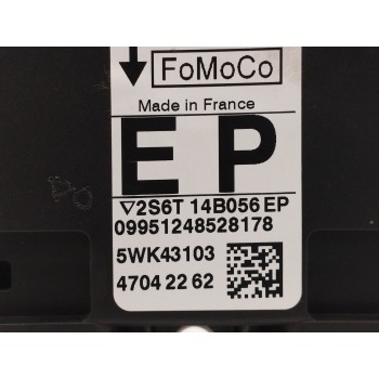 Recambio de centralita airbag para mazda 2 berlina (dy) 1.4 diesel cat referencia OEM IAM 2S6T14B056EP 5WK43103 