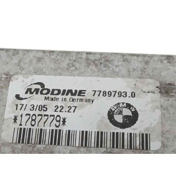 Recambio de intercooler para bmw x3 (e83) 2.0 16v diesel cat referencia OEM IAM 7789793  