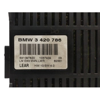 Recambio de modulo electronico para bmw x3 (e83) 2.0 16v diesel cat referencia OEM IAM 3420786  