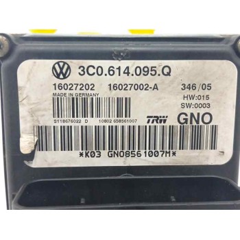 Recambio de abs para volkswagen passat berlina (3c2) 2.0 tdi referencia OEM IAM 3C0614095Q 16027002A 