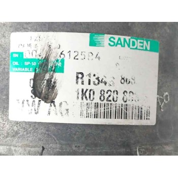 Recambio de compresor aire acondicionado para volkswagen passat berlina (3c2) 2.0 tdi referencia OEM IAM 1K0820803  