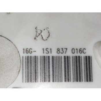 Recambio de cerradura puerta delantera derecha para skoda fabia (5j2 ) 1.6 tdi referencia OEM IAM 1S1837016C  