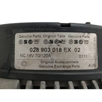 Recambio de alternador para audi a6 berlina (4b2) 1.9 tdi referencia OEM IAM 028903018EX 120A 