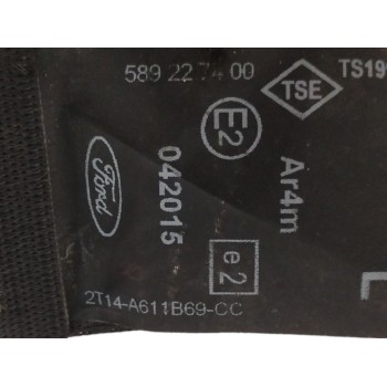 Recambio de cinturon seguridad trasero izquierdo para ford tourneo connect (tc7) 1.8 tdci cat referencia OEM IAM 2T14A611B69CC  