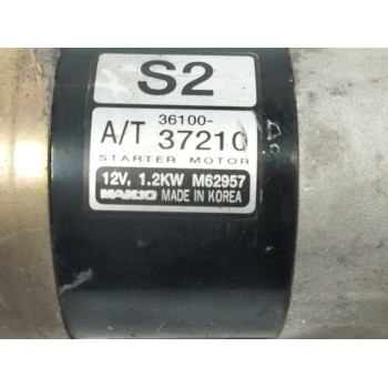 Recambio de motor arranque para kia sportage 2.7 cat referencia OEM IAM 3610037210 M62957 