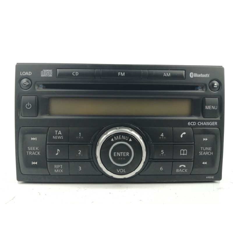 Recambio de sistema audio / radio cd para nissan qashqai (j10) 2.0 dci turbodiesel cat referencia OEM IAM 28185JD40A PN2804F 