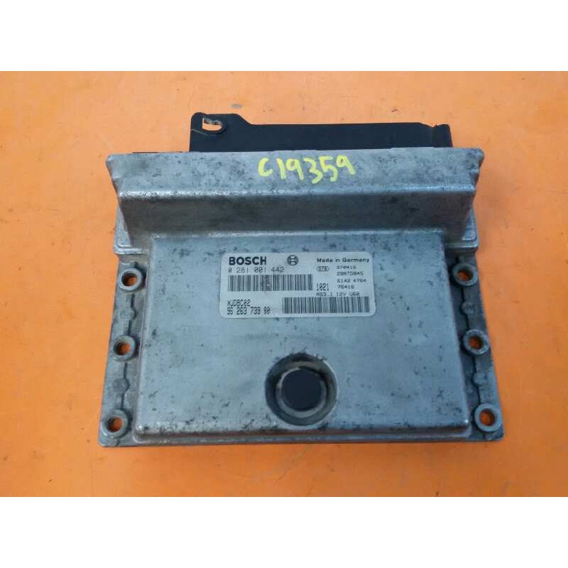 Recambio de centralita motor uce para citroën evasion 1.9 td sx referencia OEM IAM 9626373980 0281001442 