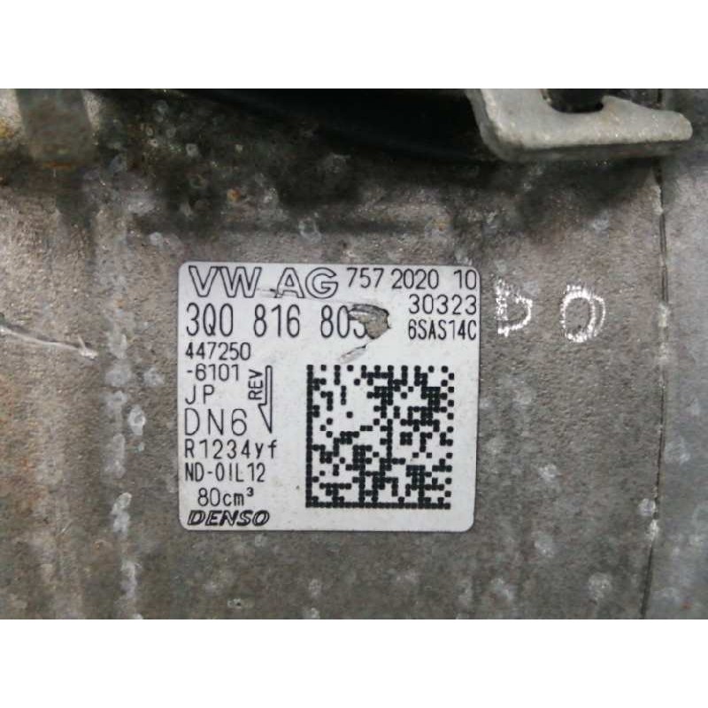 COMPRESOR AIRE ACONDICIONADO POLEA Y ENCHUFE DAÑADO 4472506101