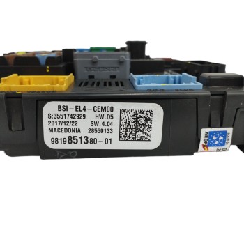 Recambio de caja reles / fusibles para citroën c4 picasso 1.2 12v e-thp referencia OEM IAM 9819851380  