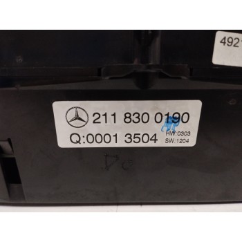 Recambio de mando climatizador para mercedes-benz clase e (w211) berlina 3.2 cdi cat referencia OEM IAM 2118300190 H24400055010 