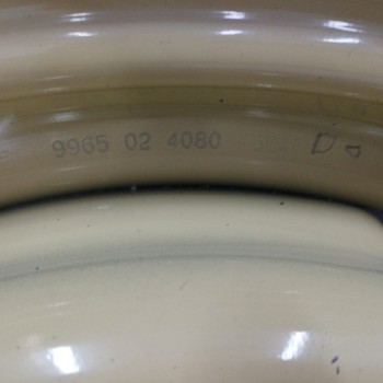 Recambio de neumatico repuesto para mazda cx-7 (er) 2.2 turbodiesel cat referencia OEM IAM 9965024080 J18X4T 