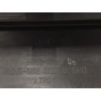 Recambio de faldon lateral para kia sportage iv (ql, qle) 1.6 gdi referencia OEM IAM 87753F1110 LADO IZQUIERDO 