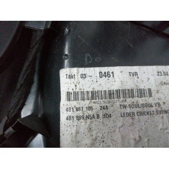 Recambio de guarnecido puerta delantera derecha para audi allroad quattro (4b5) 2.5 v6 24v tdi referencia OEM IAM 4B1867106 NEGR