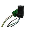 Recambio de retrovisor izquierdo para citroën c4 coupe 1.6 16v cat (nfu / tu5jp4) referencia OEM IAM  2 ENCHUFES + 5 CABLES 