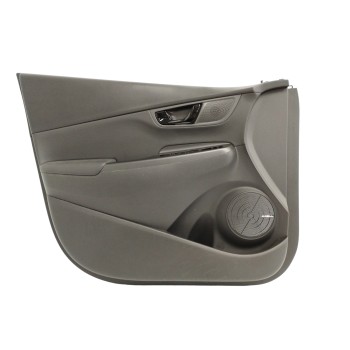 Recambio de guarnecido puerta delantera izquierda para hyundai kona 1.0 tgdi cat referencia OEM IAM 82370J9000 NEGRO 