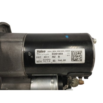 Recambio de motor arranque para peugeot 5008 1.2 12v e-thp referencia OEM IAM 9674077280  