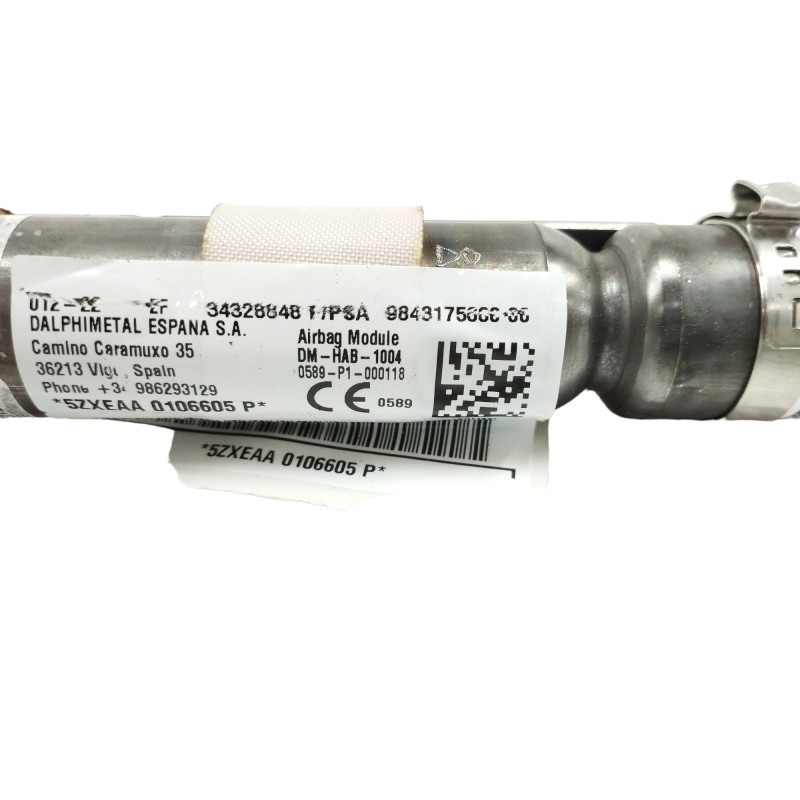 AIRBAG CORTINA DELANTERO IZQUIERDO