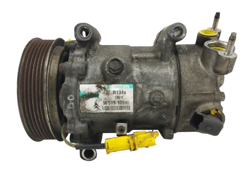 Recambio de compresor aire acondicionado para peugeot 207 sw confort referencia OEM IAM 9651910980 1351F SD6C12