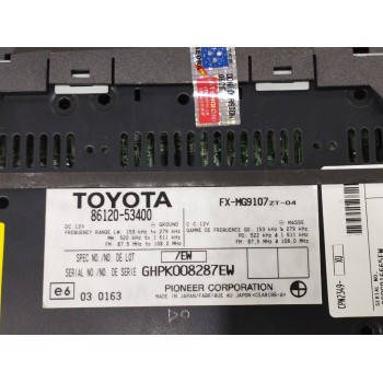 Recambio de sistema audio / radio cd para lexus is200 (ds2/is2) 2.2 d-cat referencia OEM IAM 8612053400  