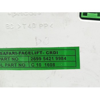 Recambio de cuadro instrumentos para tata safari saf-doc-1 2.0 d referencia OEM IAM 269954219984  