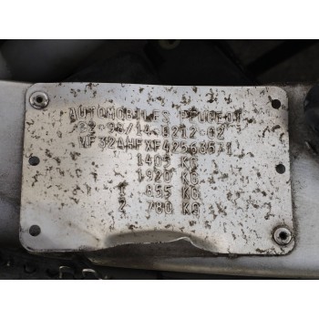 Recambio de carroceria corte para peugeot 206 berlina 1.1 referencia OEM IAM   