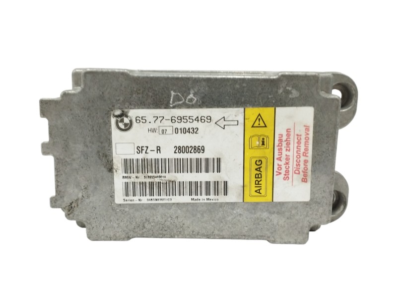 Recambio de centralita airbag para bmw serie 6 cabrio (e64) 3.0 cat (n52) referencia OEM IAM 65776955469 28002869 Recambio de centralita airbag para bmw serie 6 cabrio (e64) 3.0 cat (n52) referencia OEM IAM 65776955469 28002869