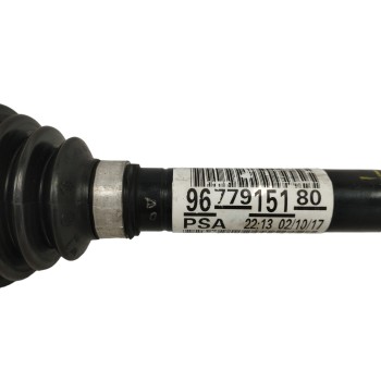 Recambio de transmision delantera izquierda para peugeot 5008 1.2 12v e-thp referencia OEM IAM 9677915180  