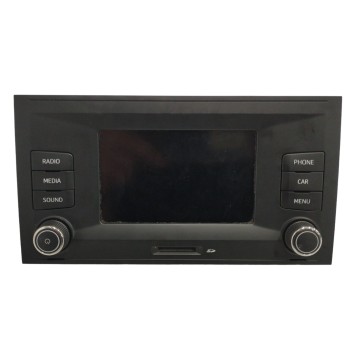 Recambio de pantalla multifuncion para seat leon st (5f8) 2.0 tdi referencia OEM IAM 5F0035871D  