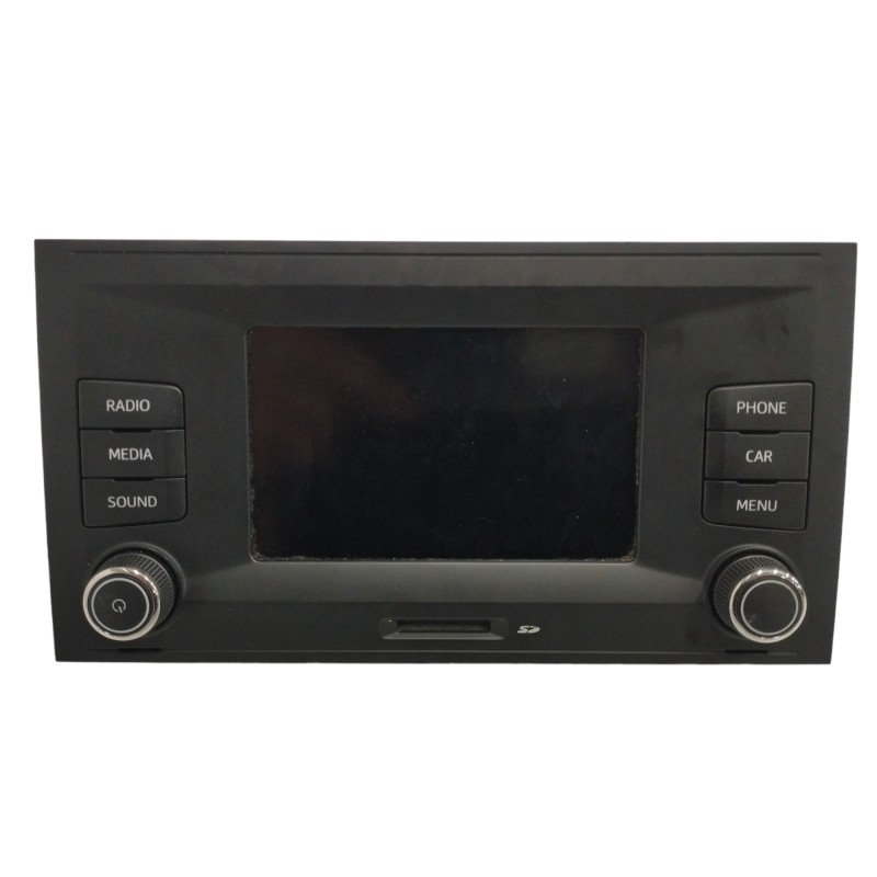 Recambio de pantalla multifuncion para seat leon st (5f8) 2.0 tdi referencia OEM IAM 5F0035871D  