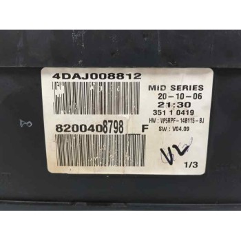Recambio de cuadro instrumentos para renault megane ii familiar 1.5 dci diesel referencia OEM IAM 8200408798  