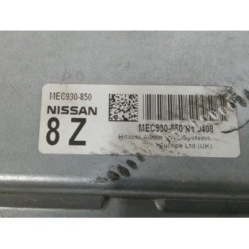 Recambio de centralita motor uce para nissan note (e11e) acenta referencia OEM IAM MEC930850  